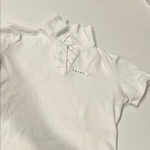 Prada Classic White Polo